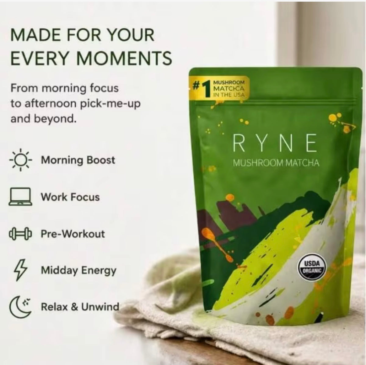 RYNE & MATCHA COMBO